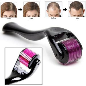 Attractive Derma Roller 0.5 Mm- Hair Brush